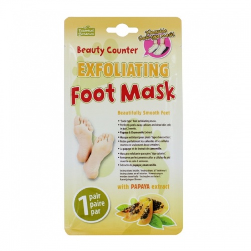 Beauty Counter Exfoliating Foot Mask